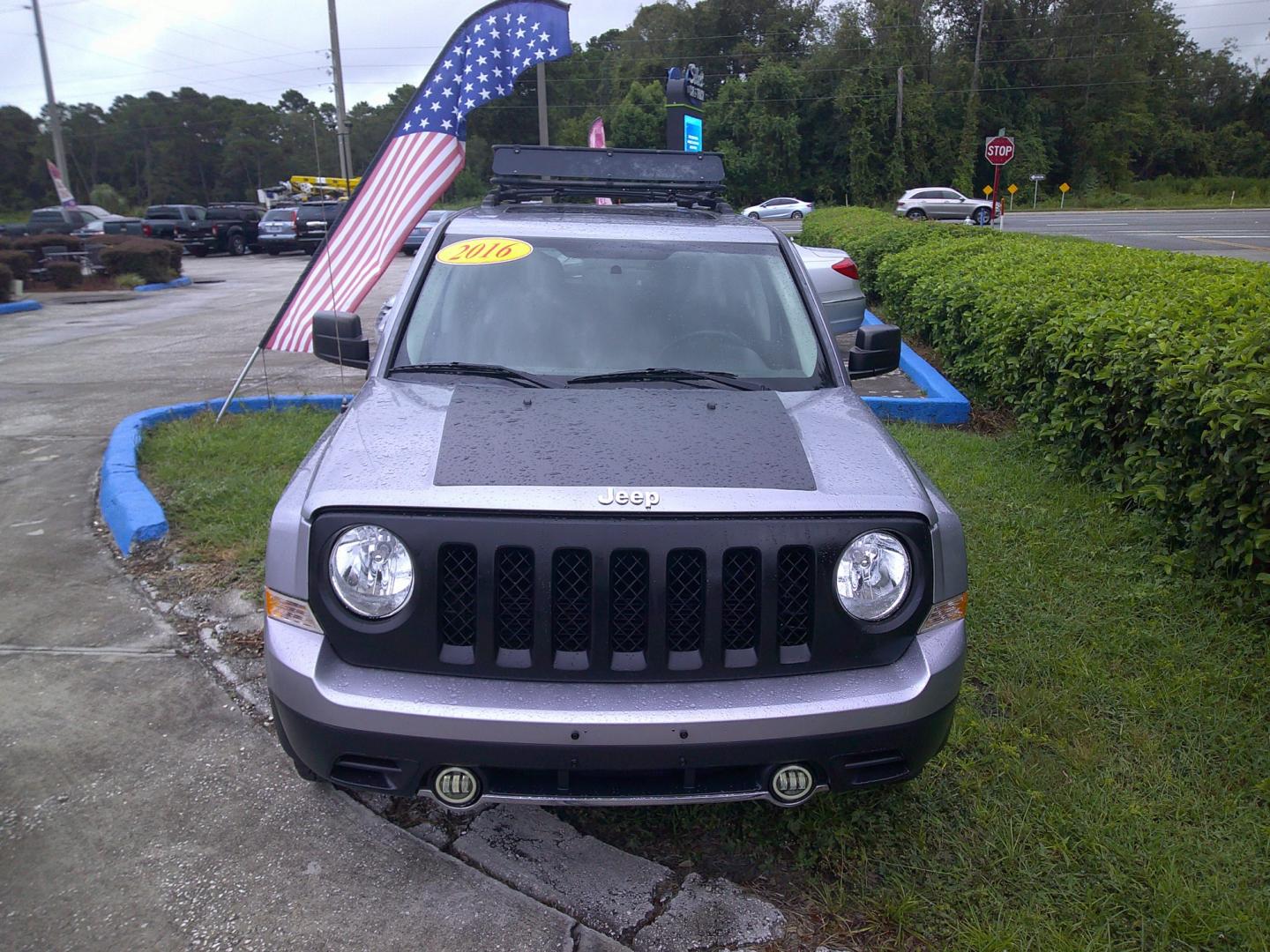 2016 SILVER JEEP PATRIOT LATITUDE (1C4NJRFB3GD) , located at 390 Hansen Avenue, Orange Park, FL, 32065, (904) 276-7933, 30.130497, -81.787529 - Photo#0